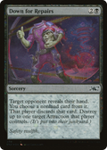 Down for Repairs (Galaxy Foil) (UNF-359) - Unfinity Foil
