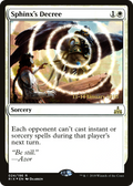 Sphinx's Decree (PRE-024) - Rivals of Ixalan Promos Foil