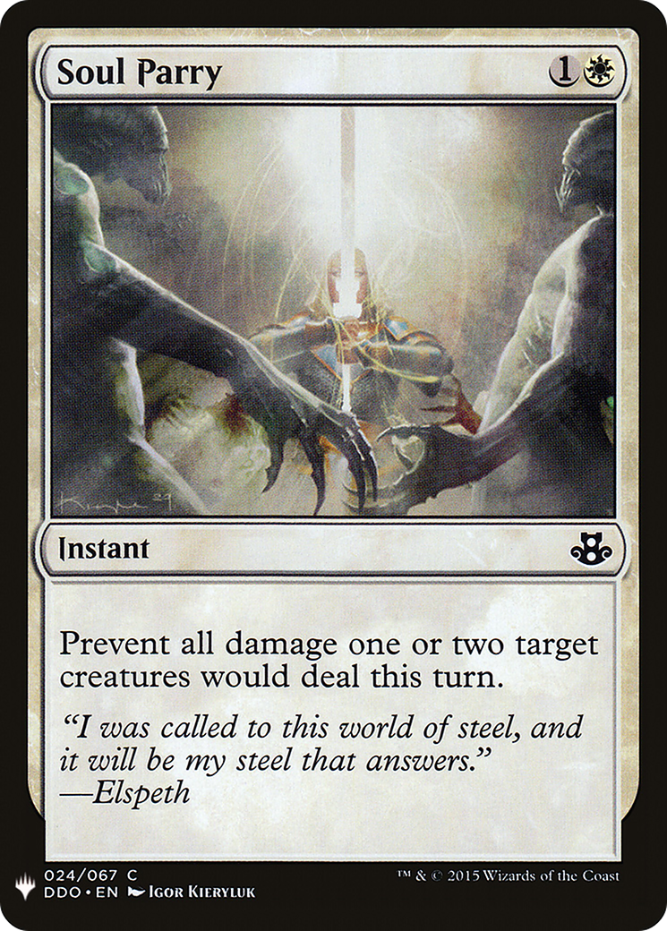 Soul Parry (LIST-024) - The List