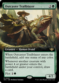 Outcaster Trailblazer (Extended Art) (OTJ-343) - Outlaws of Thunder Junction: (Extended Art) Foil