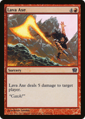 Lava Axe (9ED-200) - 9th Edition