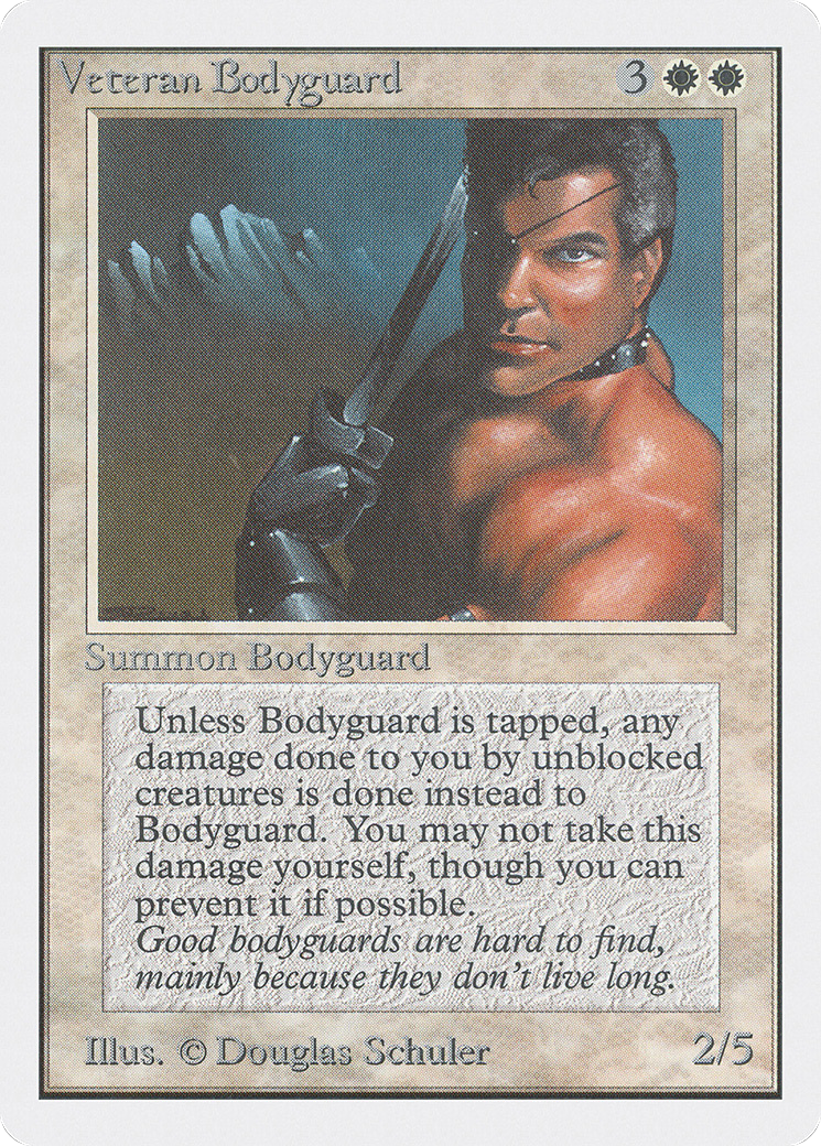 Veteran Bodyguard (2ED-) - Unlimited Edition