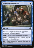 Power of Persuasion (AFR-067) - Adventures in the Forgotten Realms Foil