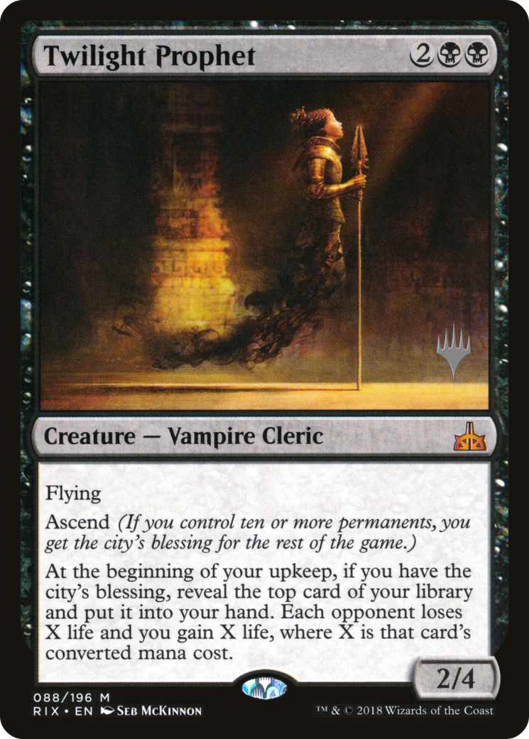Twilight Prophet (PPIKO-088) - Rivals of Ixalan Promos