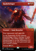 Quakebringer (Borderless) (KHM-297) - Kaldheim