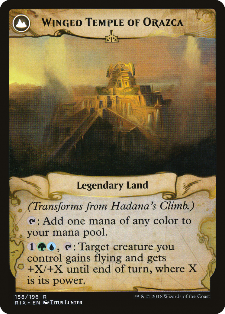 Hadana's Climb (RIX-158) - Rivals of Ixalan: (compasslanddfc)