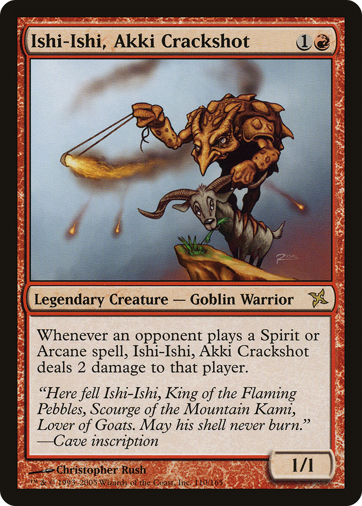 Ishi-Ishi, Akki Crackshot (BOK-110) - Betrayers of Kamigawa