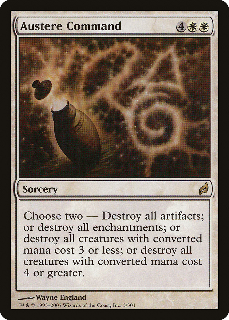 Austere Command (LRW-003) - Lorwyn
