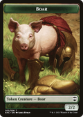 Boar (TKHC-005) - Kaldheim Commander Tokens