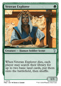 Veteran Explorer (White Border) (MB2-076) - Mystery Booster 2