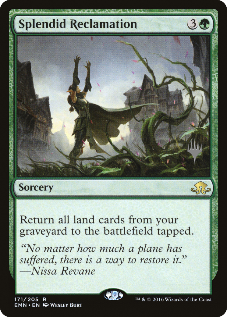 Splendid Reclamation (PPIKO-171) - Eldritch Moon Promos Foil