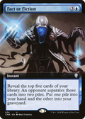 Fact or Fiction (Extended Art) (CMR-634) - Commander Legends: (Extended Art)