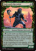 Duskwatch Recruiter (Showcase) (INR-323) - Innistrad Remastered: (Showcase) Foil
