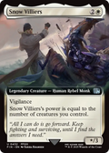 Snow Villiers (Extended Art) (FIN-432) - FINAL FANTASY: (Extended Art) Foil