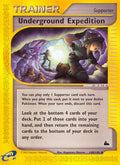 Underground Expedition  - Reverse Holofoil Skyridge - Uncommon