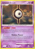 Unown [I]  - Reverse Holofoil Mysterious Treasures - Rare