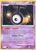Unown [T] 067/123  Mysterious Treasures - Uncommon