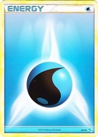 Water Energy (#9)  HGSS Trainer Kit Gyarados & Raichu - Common