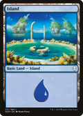 Island (257) (DOM-257) - Dominaria Foil