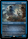 Stormsurge Kraken (CMM-497) - Commander Masters Etched Foil