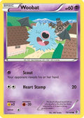 Woobat  - Reverse Holofoil Boundaries Crossed - Common