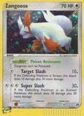 Zangoose  - Reverse Holofoil Sandstorm - Holo Rare