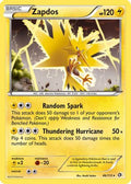 Zapdos 046  - Reverse Holofoil Legendary Treasures - Holo Rare