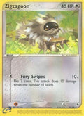 Zigzagoon  - Reverse Holofoil Ruby and Sapphire - Common