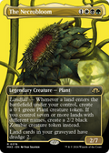 The Necrobloom (Borderless) (MH3-378) - Modern Horizons 3 Foil