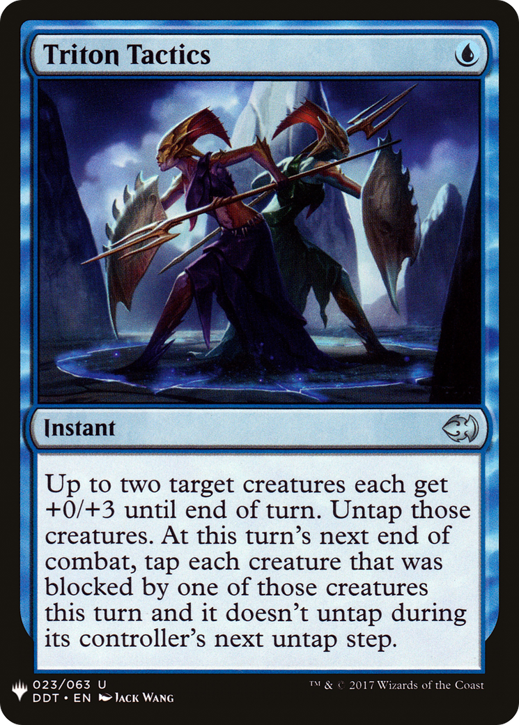 Triton Tactics (LIST-023) - The List