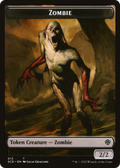 Zombie (TSCD-013) - Starter Commander Deck Tokens Foil