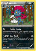 Weavile 052  - Reverse Holofoil XY  Flashfire - Rare