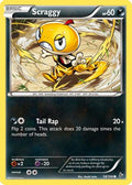 Scraggy 058  XY  Flashfire - Common
