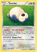 Snorlax 080  - Reverse Holofoil XY  Flashfire - Rare