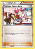 Pokemon Center Lady 093  - Reverse Holofoil XY  Flashfire - Uncommon