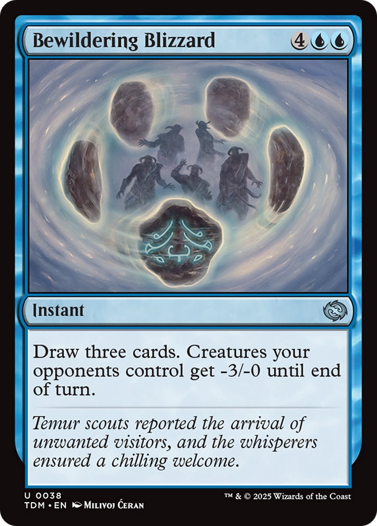 Bewildering Blizzard (TDM-038) - Tarkir: Dragonstorm
