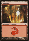 Mountain (379) (10E-379) - Tenth Edition Foil