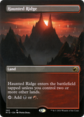 Haunted Ridge (Borderless) (MID-282) - Innistrad: Midnight Hunt Foil