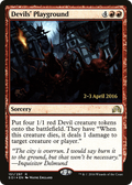 Devils' Playground (PRE-151) - Shadows over Innistrad Promos Foil