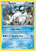 Beartic 022  - Reverse Holofoil XY  Furious Fists - Rare