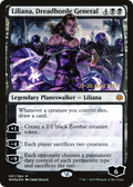 Liliana, Dreadhorde General (PRE-097) - War of the Spark Promos Foil