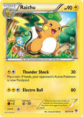 Raichu 028  XY  Furious Fists - Uncommon
