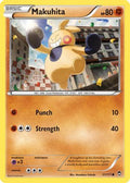 Makuhita 051  - Reverse Holofoil XY  Furious Fists - Common