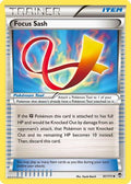 Focus Sash 091  - Reverse Holofoil XY  Furious Fists - Uncommon