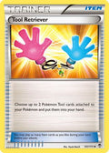 Tool Retriever 101  - Reverse Holofoil XY  Furious Fists - Uncommon