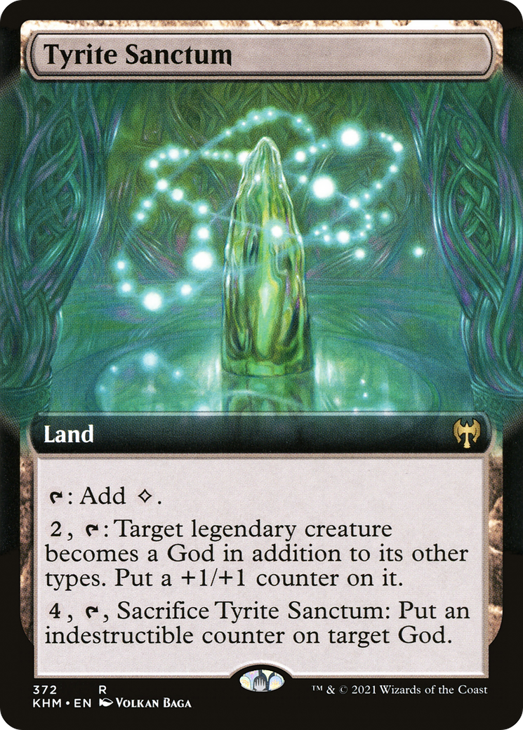Tyrite Sanctum (Extended Art) (KHM-372) - Kaldheim: (Extended Art) Foil
