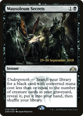 Mausoleum Secrets (PRE-075) - Guilds of Ravnica Promos Foil