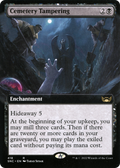 Cemetery Tampering (Extended Art) (SNC-418) - Streets of New Capenna: (Extended Art)
