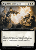 Expel the Interlopers (Extended Art) (WOE-324) - Wilds of Eldraine: (Extended Art) Foil