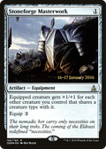 Stoneforge Masterwork (PRE-166) - Oath of the Gatewatch Promos Foil